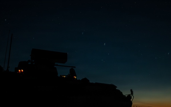 U.S. Army Soldiers conduct counter-unmanned aerial system live-fire testing during Project Flytrap
