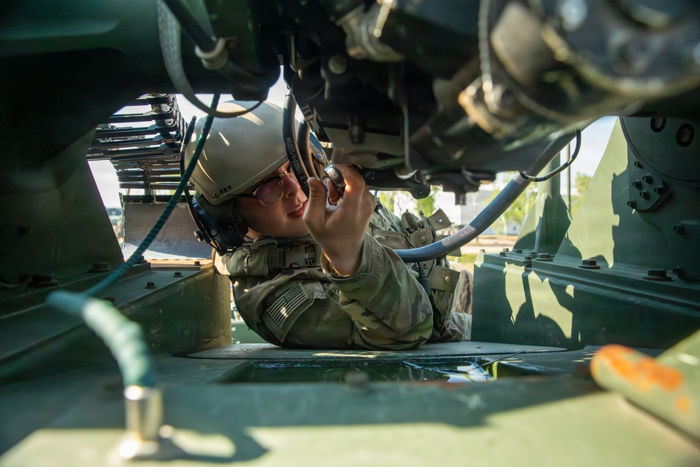 U.S. Army Soldiers conduct counter-unmanned aerial system live-fire testing during Project Flytrap