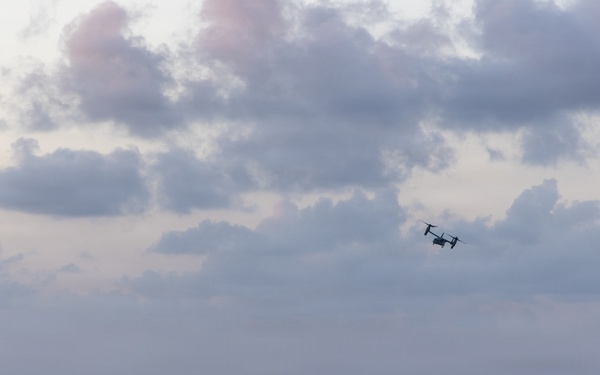 22nd MEU (SOC) | Flight Operations aboard USS Iwo Jima