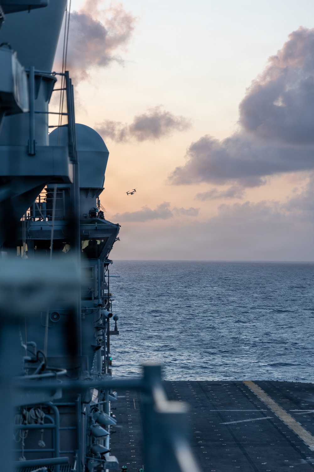 22nd MEU (SOC) | Flight Operations aboard USS Iwo Jima