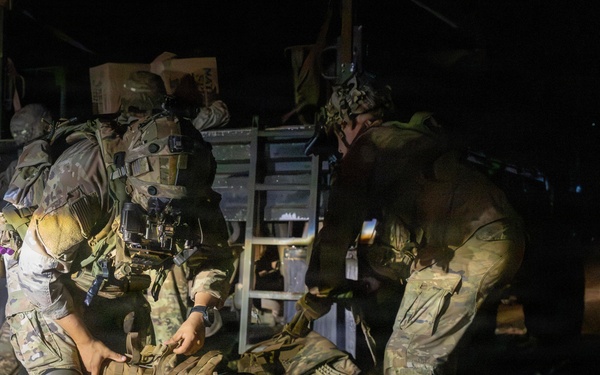 Salaknib 2026: Task Force Saber conducts Night Air Assault with 3rd Mobile Brigade and Philippine Army, 1st Brigade Combat Team