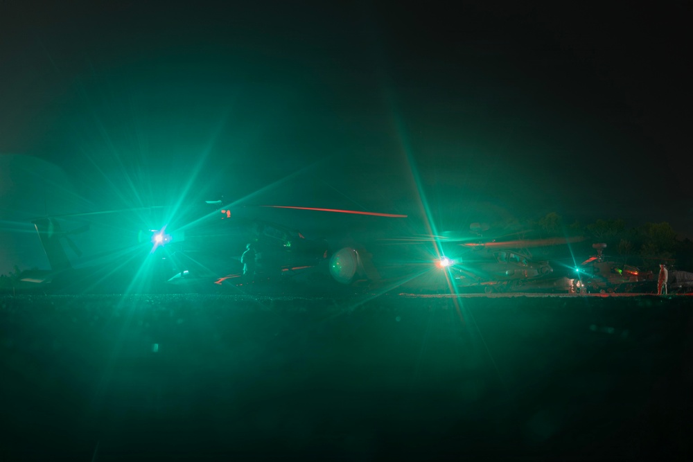 Salaknib 2026: Task Force Saber conducts Night Air Assault with 3rd Mobile Brigade and Philippine Army, 1st Brigade Combat Team