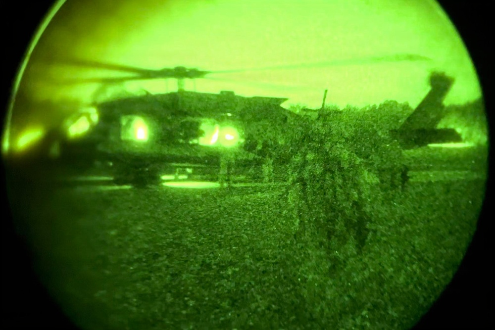 Salaknib 2026: Task Force Saber conducts Night Air Assault with 3rd Mobile Brigade and Philippine Army, 1st Brigade Combat Team