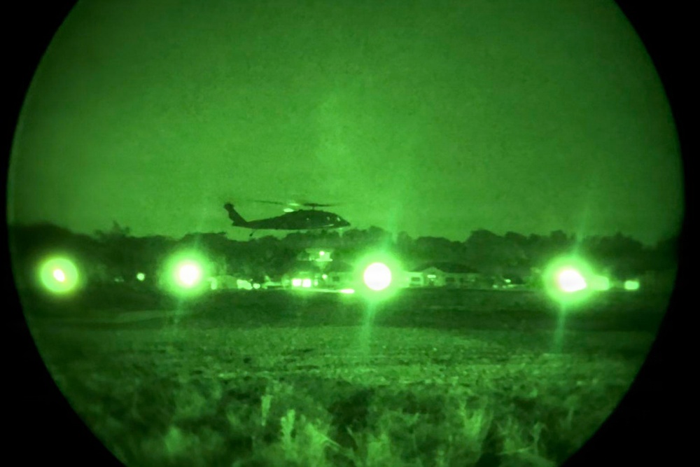 Salaknib 2026: Task Force Saber conducts Night Air Assault with 3rd Mobile Brigade and Philippine Army, 1st Brigade Combat Team