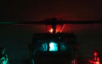 Salaknib 2026: Task Force Saber conducts Night Air Assault with 3rd Mobile Brigade and Philippine Army, 1st Brigade Combat Team