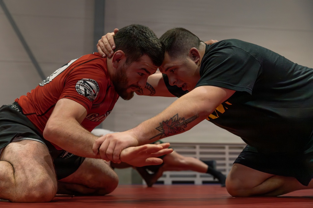 U.S. Army, Estonian Land Forces learn mixed martial arts from MMA Frontline Fighters