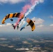 Golden Knights Perform Tri-By-Side Canopy Formation Ahead of Freedom 250