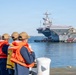 SECWAR, CNO, MCPON welcome home Ford carrier strike group