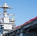 SECWAR, CNO, MCPON welcome home Ford carrier strike group