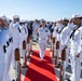 SECWAR, CNO, MCPON welcome home Ford carrier strike group