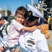 SECWAR, CNO, MCPON welcome home Ford carrier strike group