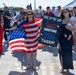 SECWAR, CNO, MCPON welcome home Ford carrier strike group