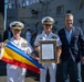 SECWAR, CNO, MCPON welcome home Ford carrier strike group