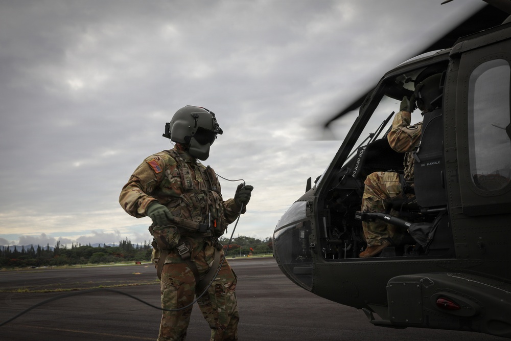 National Guard Response Force conducts critical infrastructure protection exercise on Mt. Kaʻala