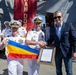 SECWAR, CNO, MCPON welcome home Ford carrier strike group