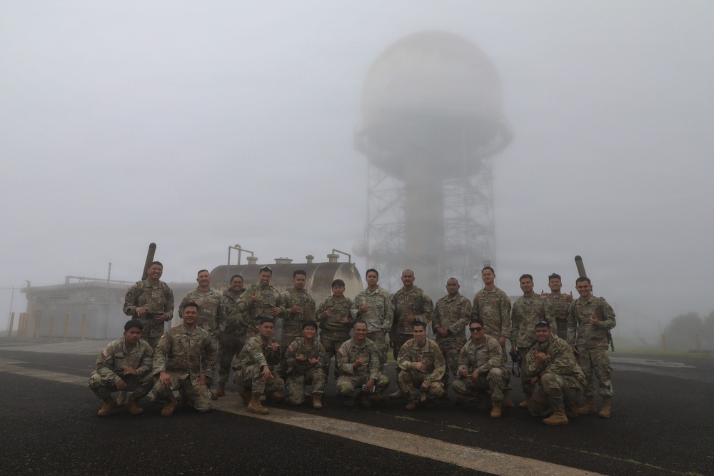 National Guard Response Force conducts critical infrastructure protection exercise on Mt. Kaʻala