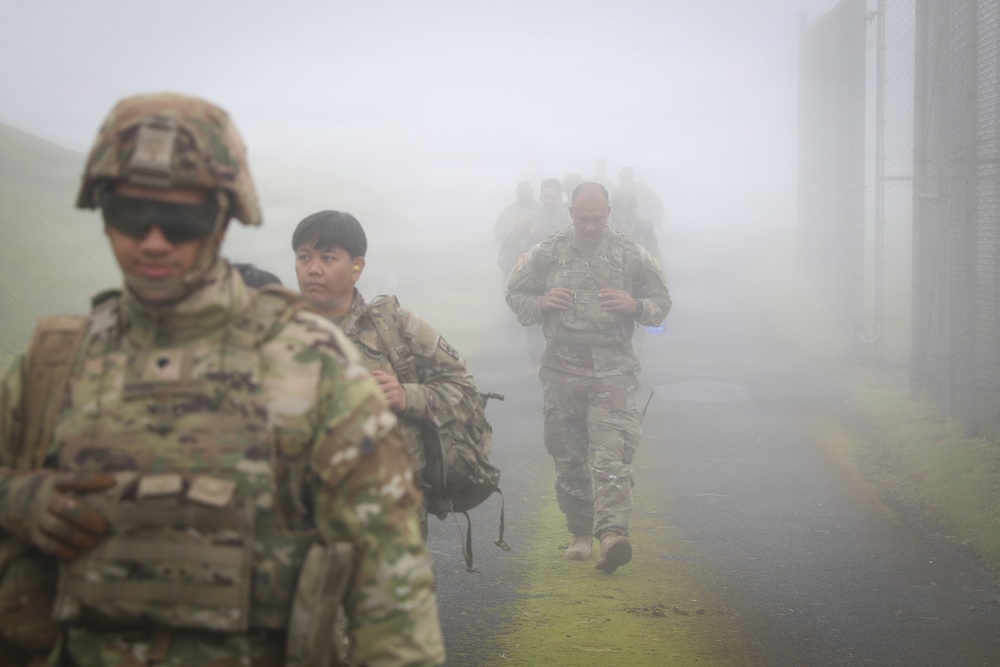 National Guard Response Force conducts critical infrastructure protection exercise on Mt. Kaʻala