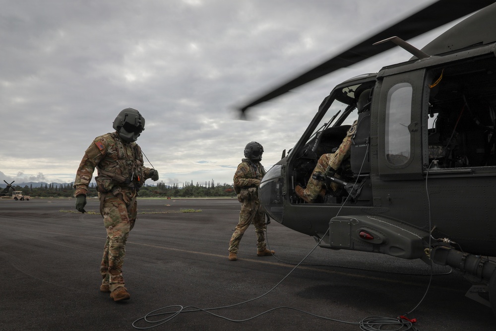 National Guard Response Force conducts critical infrastructure protection exercise on Mt. Kaʻala