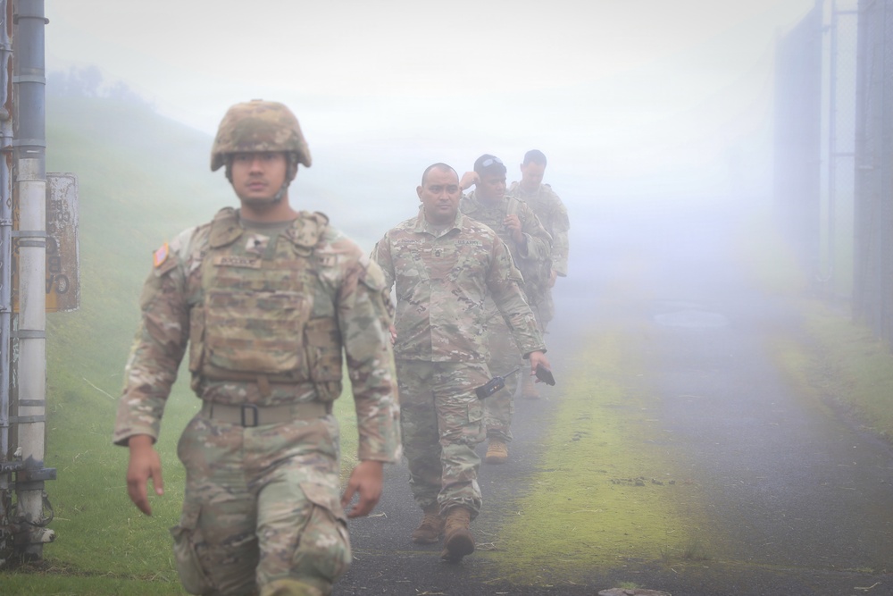 National Guard Response Force conducts critical infrastructure protection exercise on Mt. Kaʻala