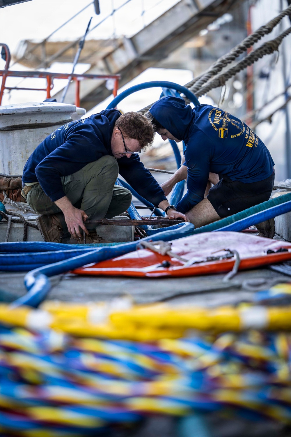 SERMC Dive Locker Conducts Maintenance on USS Iwo Jima (LHD 7)