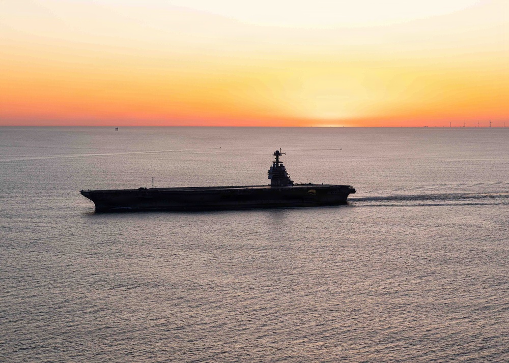 USS Gerald R. Ford (CVN 78) returns from 11-month Deployment