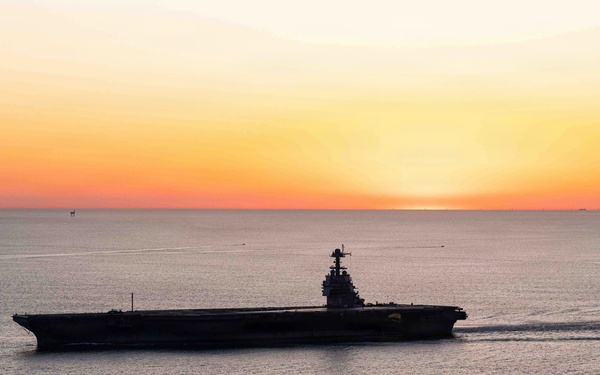 USS Gerald R. Ford (CVN 78) returns from 11-month Deployment