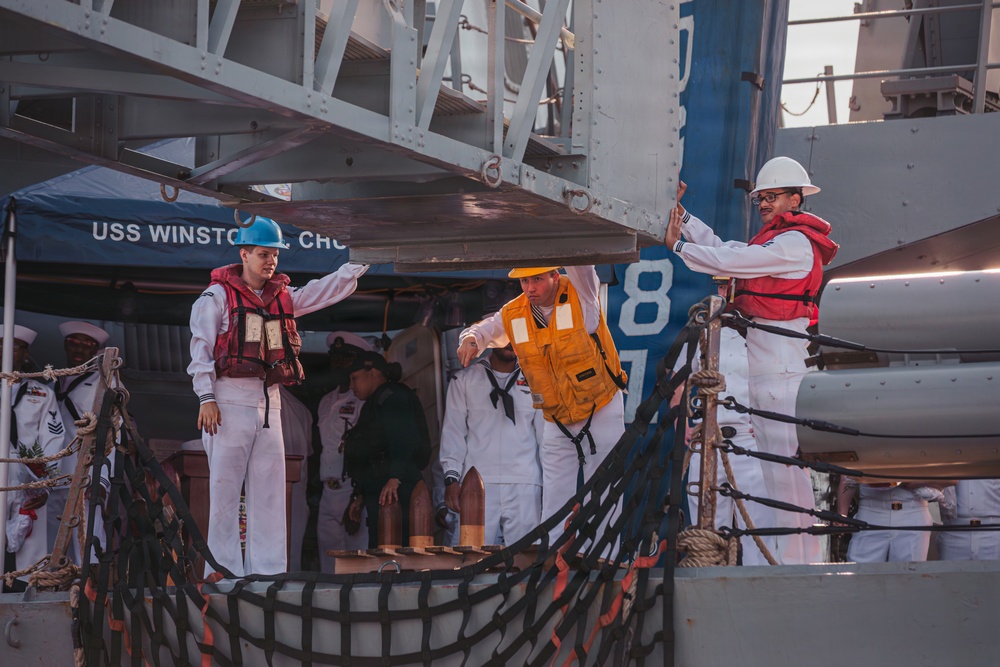 USS Winston S. Churchill (DDG 81) Returns to Naval Station Mayport
