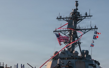 USS Winston S. Churchill (DDG 81) Returns to Naval Station Mayport
