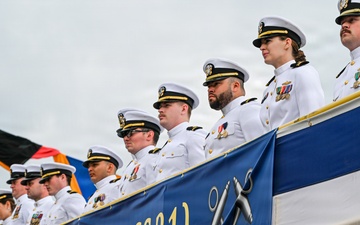 Navy commissions USS Cleveland during historic ceremony in Cleveland
