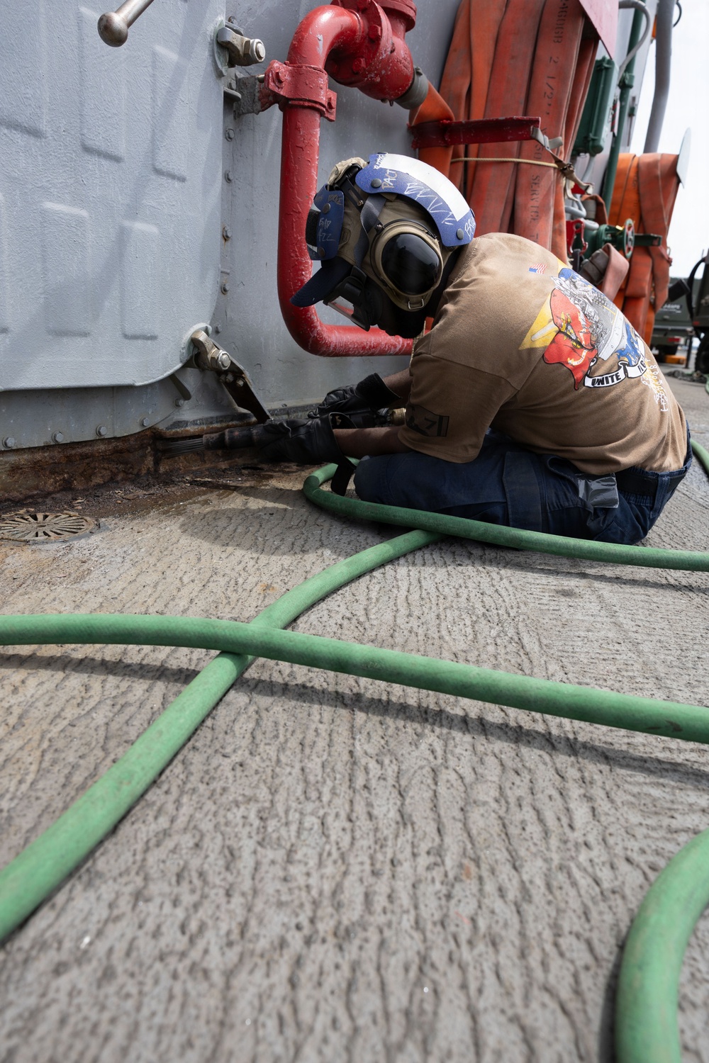 USS Iwo Jima Preservation Work