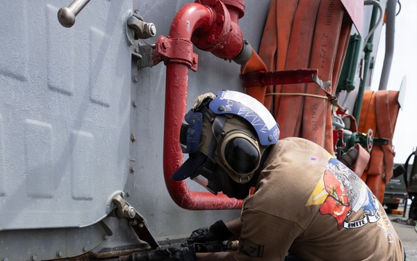 USS Iwo Jima Preservation Work