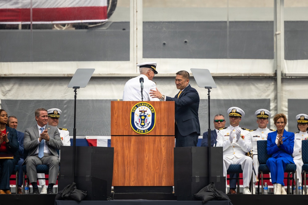 USS Cleveland (LCS 31) Commissions in Namesake City
