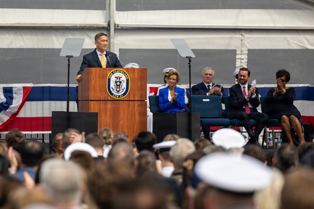 USS Cleveland (LCS 31) Commissions in Namesake City