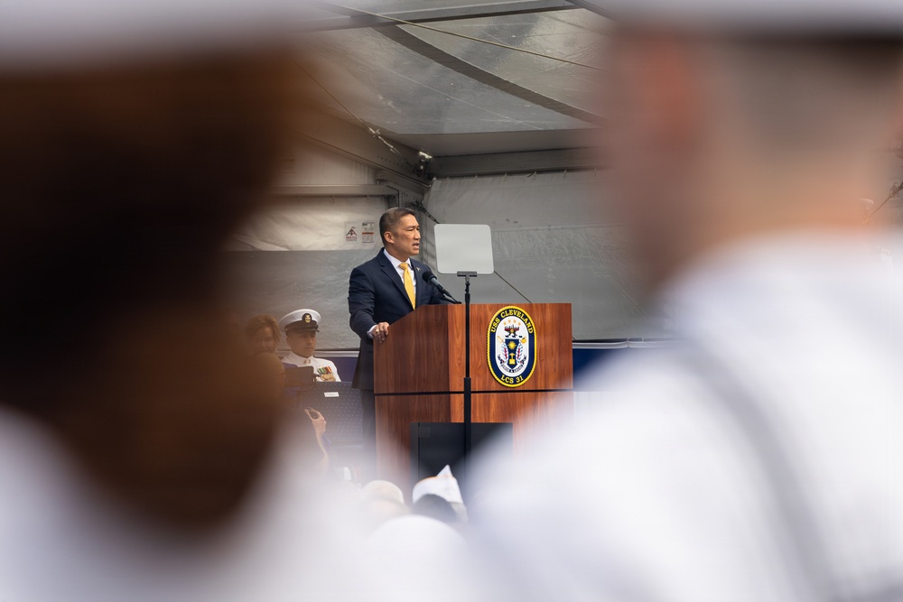 USS Cleveland (LCS 31) Commissions in Namesake City