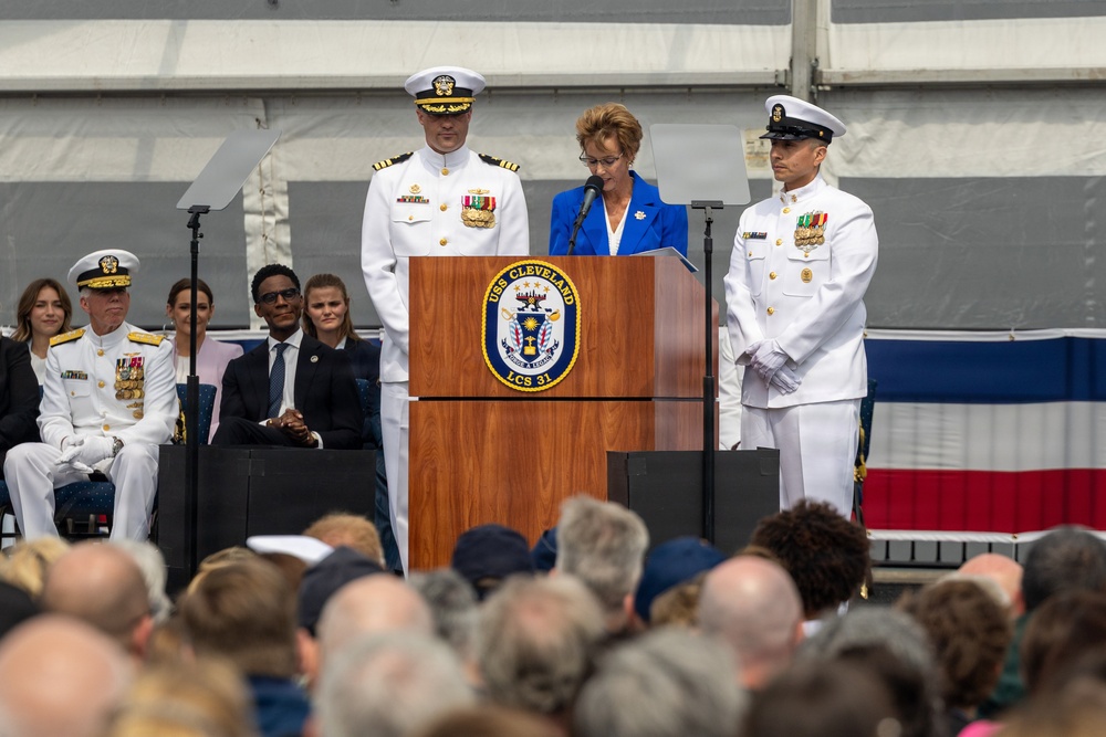 USS Cleveland (LCS 31) Commissions in Namesake City