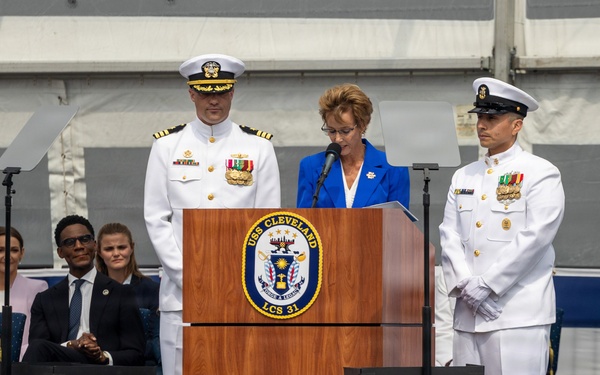 USS Cleveland (LCS 31) Commissions in Namesake City