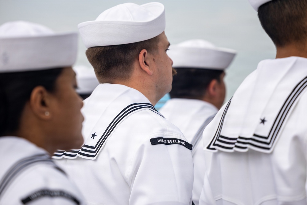 USS Cleveland (LCS 31) Commissions in Namesake City