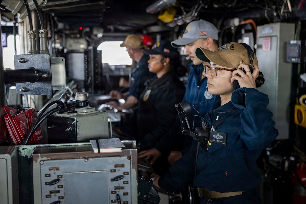 USS Iwo Jima Departs Naval Station Mayport