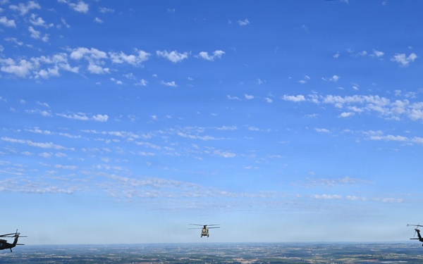 PGA Championship fly over