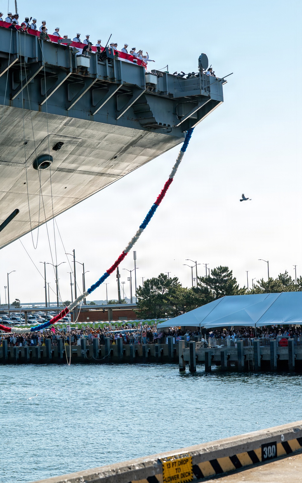 The World’s Largest Aircraft Carrier Returns from Historic 11-Month Deployment