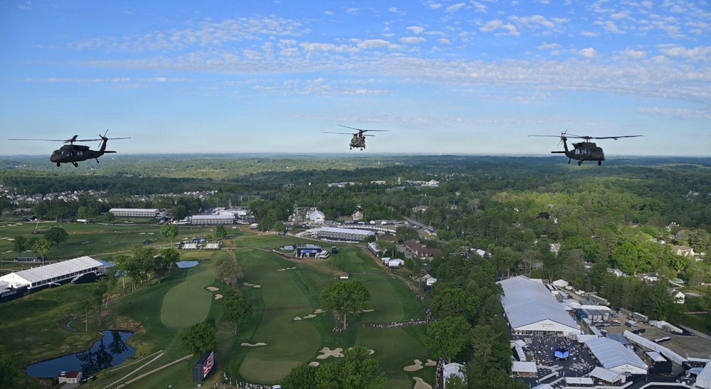 PGA Championship fly over