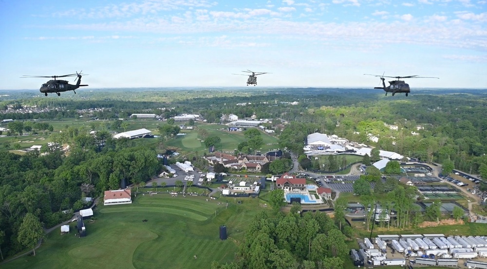 PGA Championship fly over