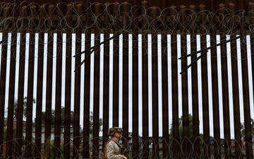 JTF-SB Marine performs routine patrol along Southern Border