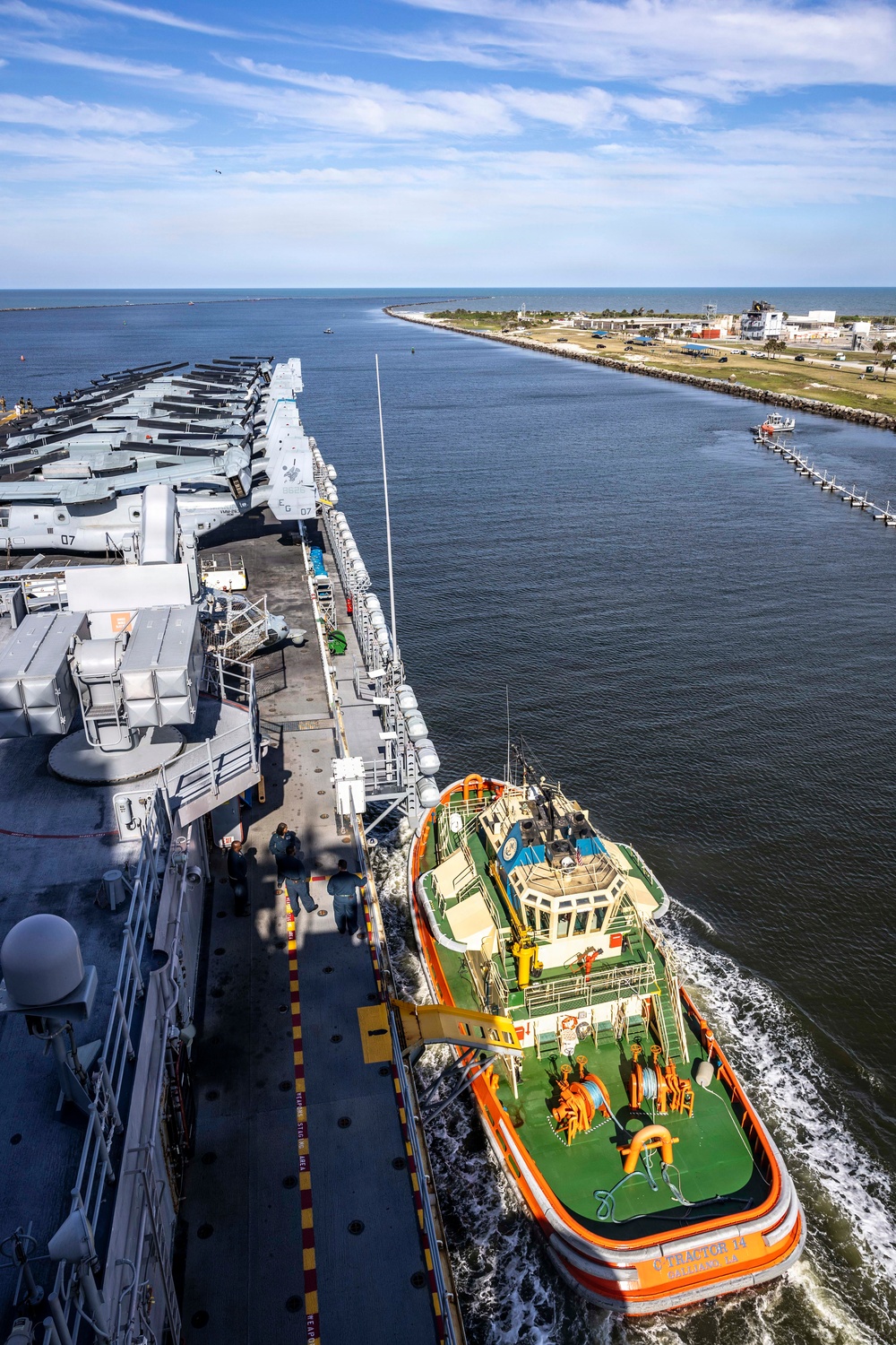 USS Iwo Jima Departs Naval Station Mayport