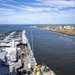 USS Iwo Jima Departs Naval Station Mayport