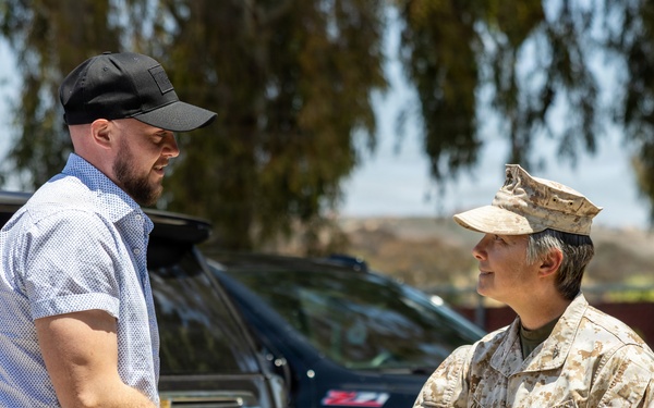 DOW deputy chief of staff visits JTF-SB service members