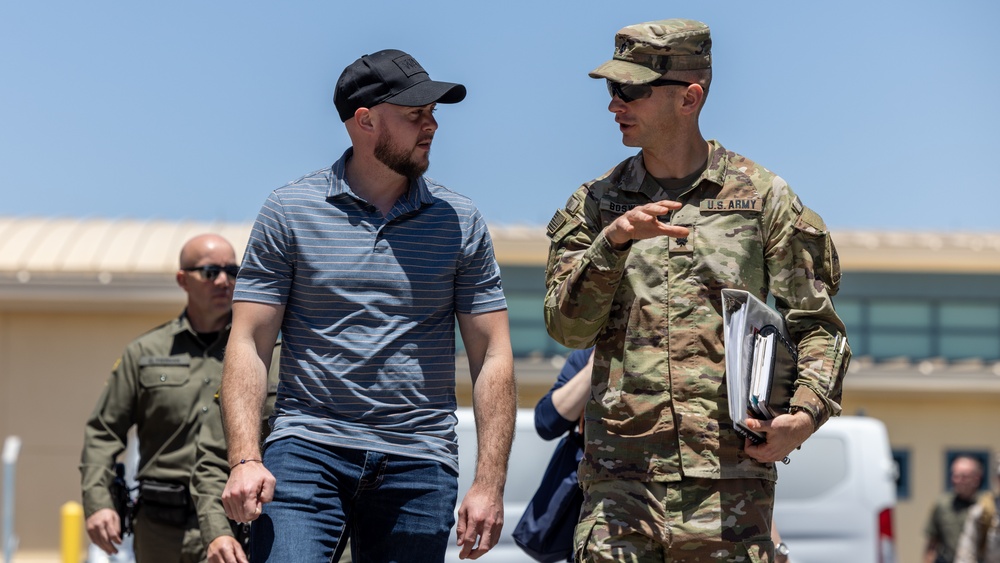 DOW deputy chief of staff visits JTF-SB service members in El Centro