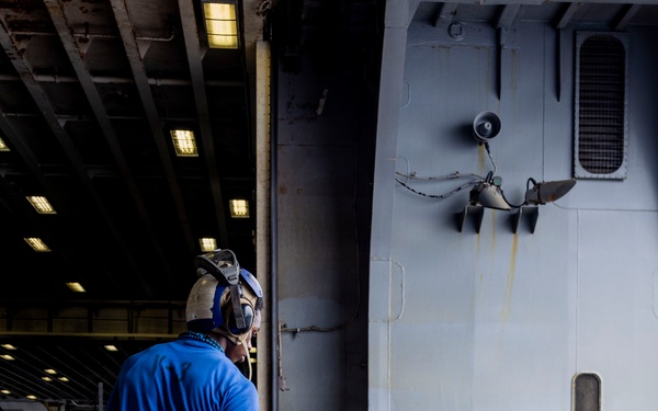 USS Iwo Jima Conducts Daily Operation