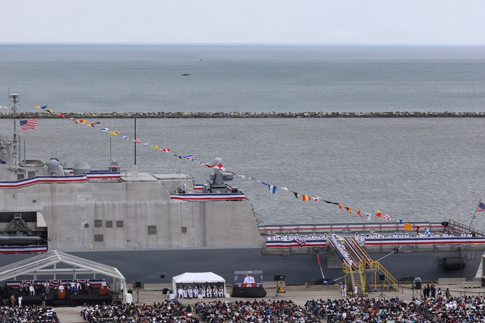 USS Cleveland (LCS 31) Commissions in Namesake City