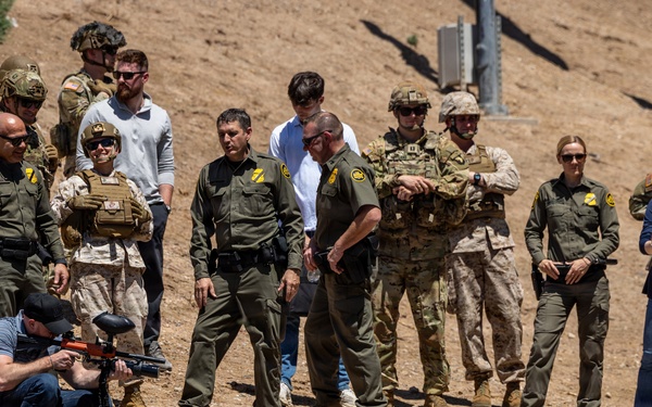 DOW deputy chief of staff visits JTF-SB service members in El Centro
